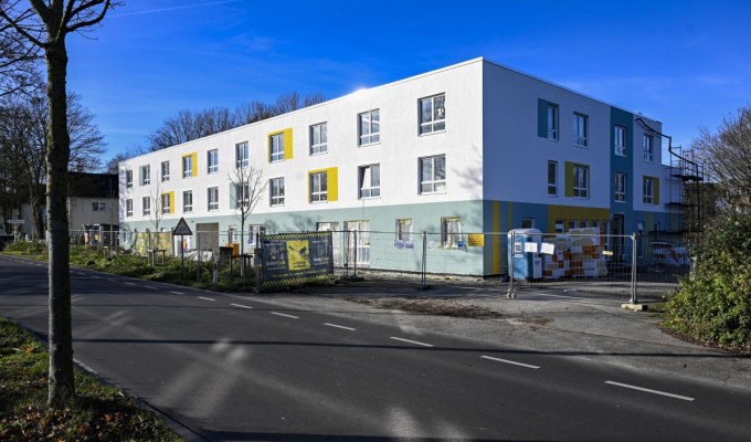 Der Neubau an der Westerfilder Straße 104 bis 106