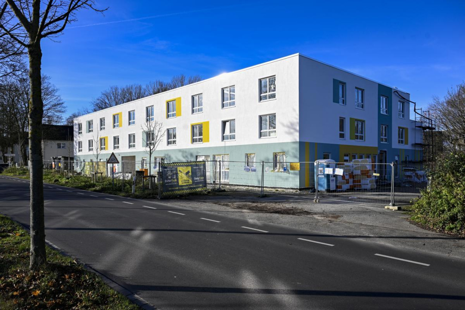 Der Neubau an der Westerfilder Straße 104 bis 106