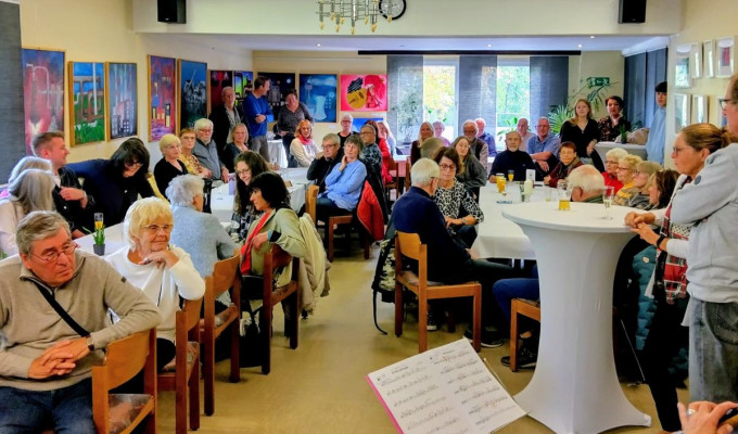 Besucher*inner beim 5. Westerfilder Klümpchen