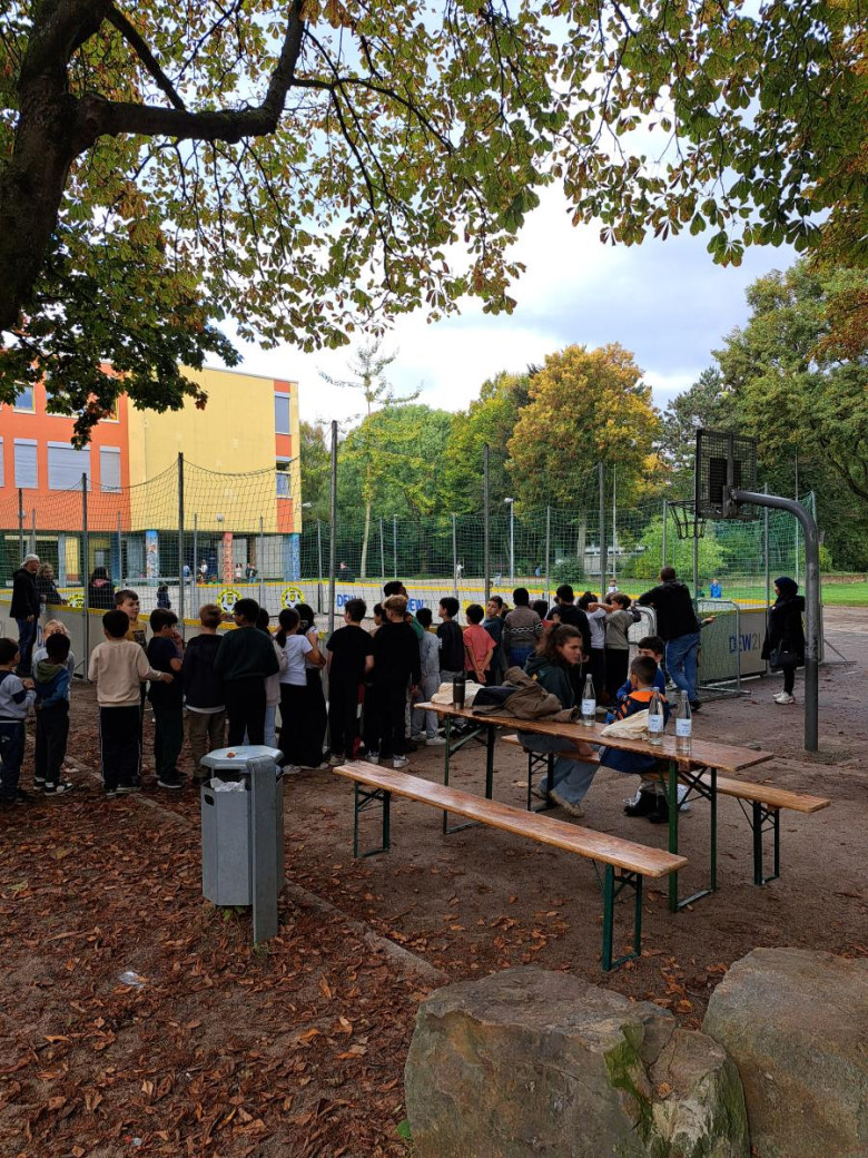 Streetkick mit dem Fanprojekt
