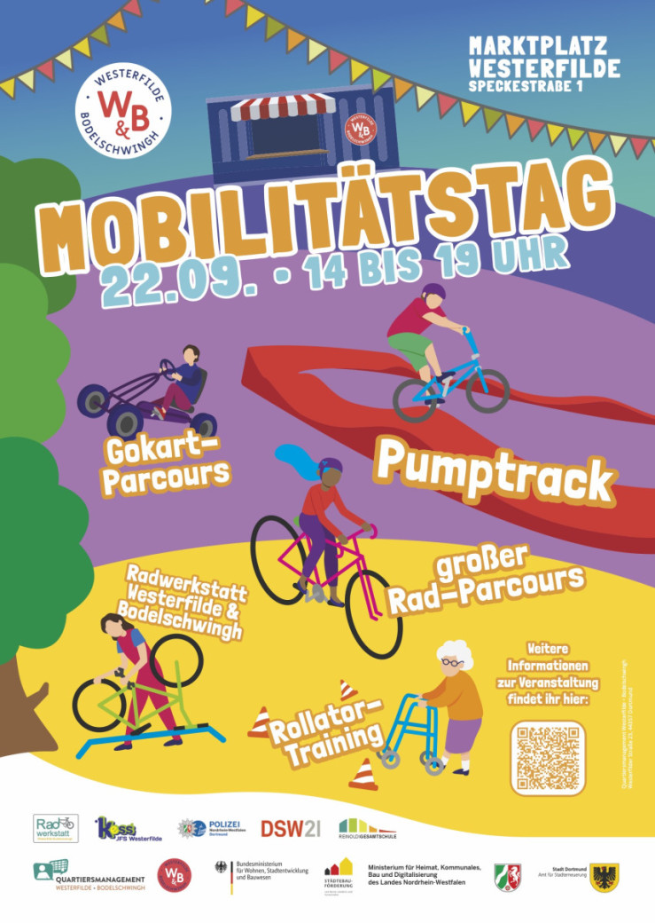 Plakat Mobilitätstag Westerfilde & Bodelschwingh