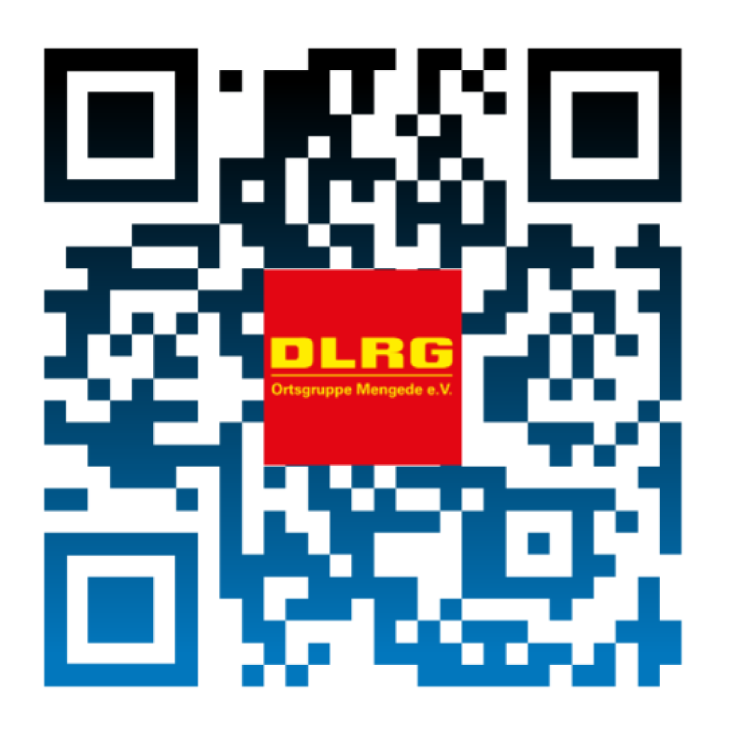QR-Code zur Website des DLRG Ortsgruppe Dortmund Mengede e.V.