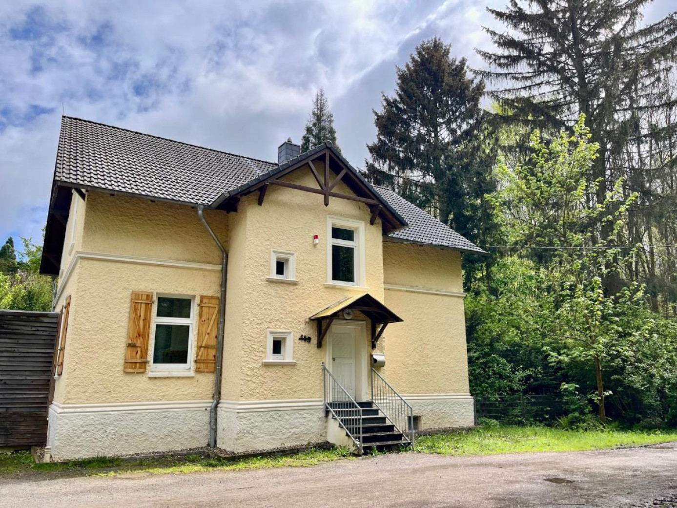 Das Forsthaus im Rahmer Wald