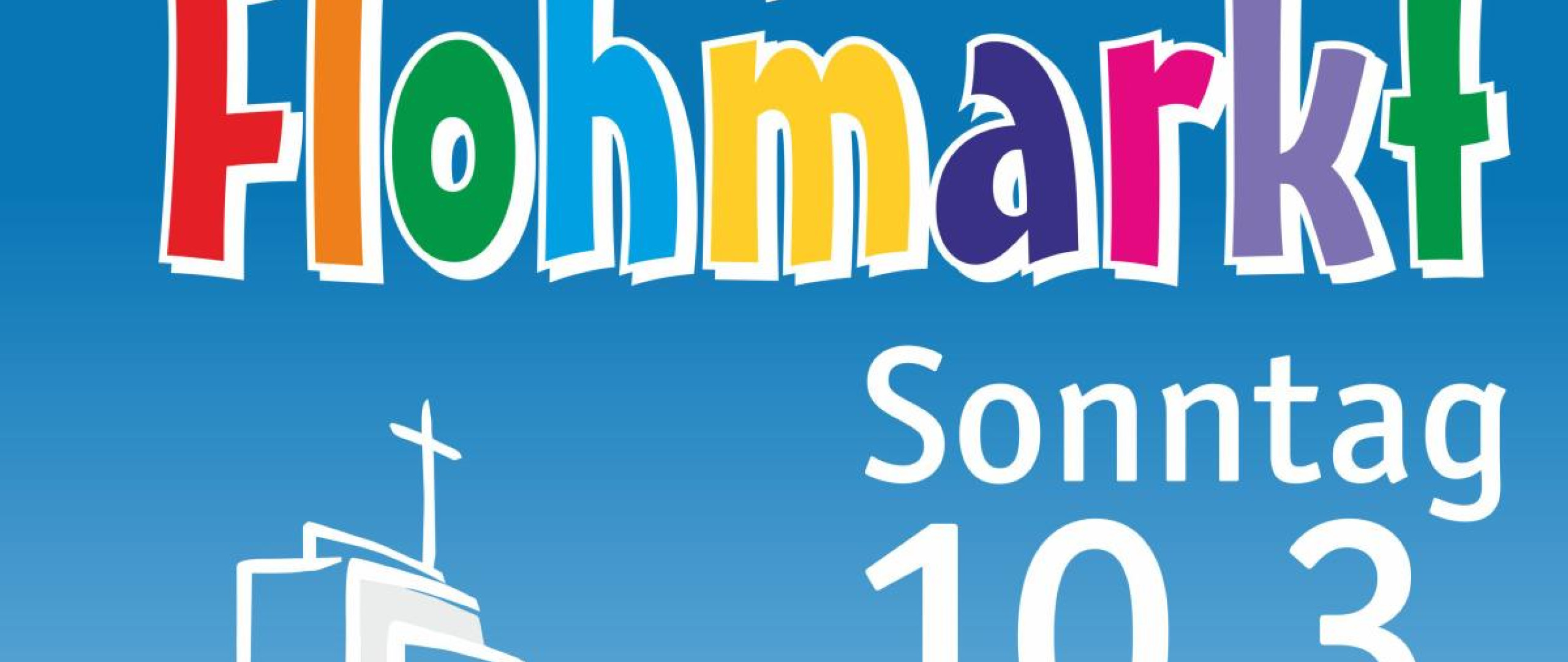 Plakat Kinder Flohmarkt
