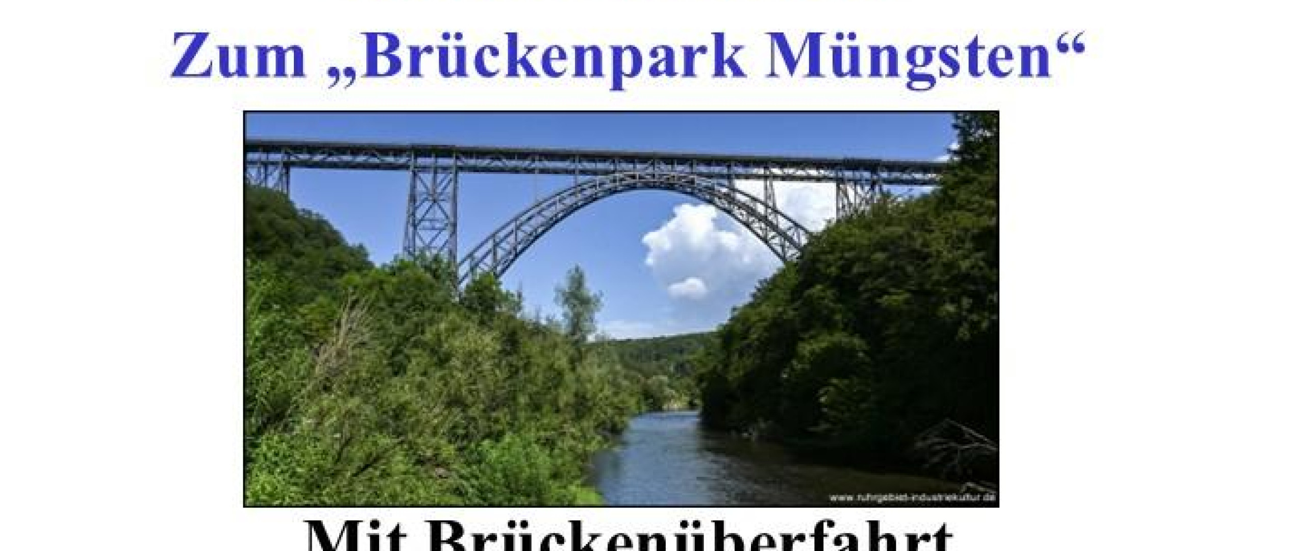 Plakat Seniorenwanderung TVE Bodelschwingh