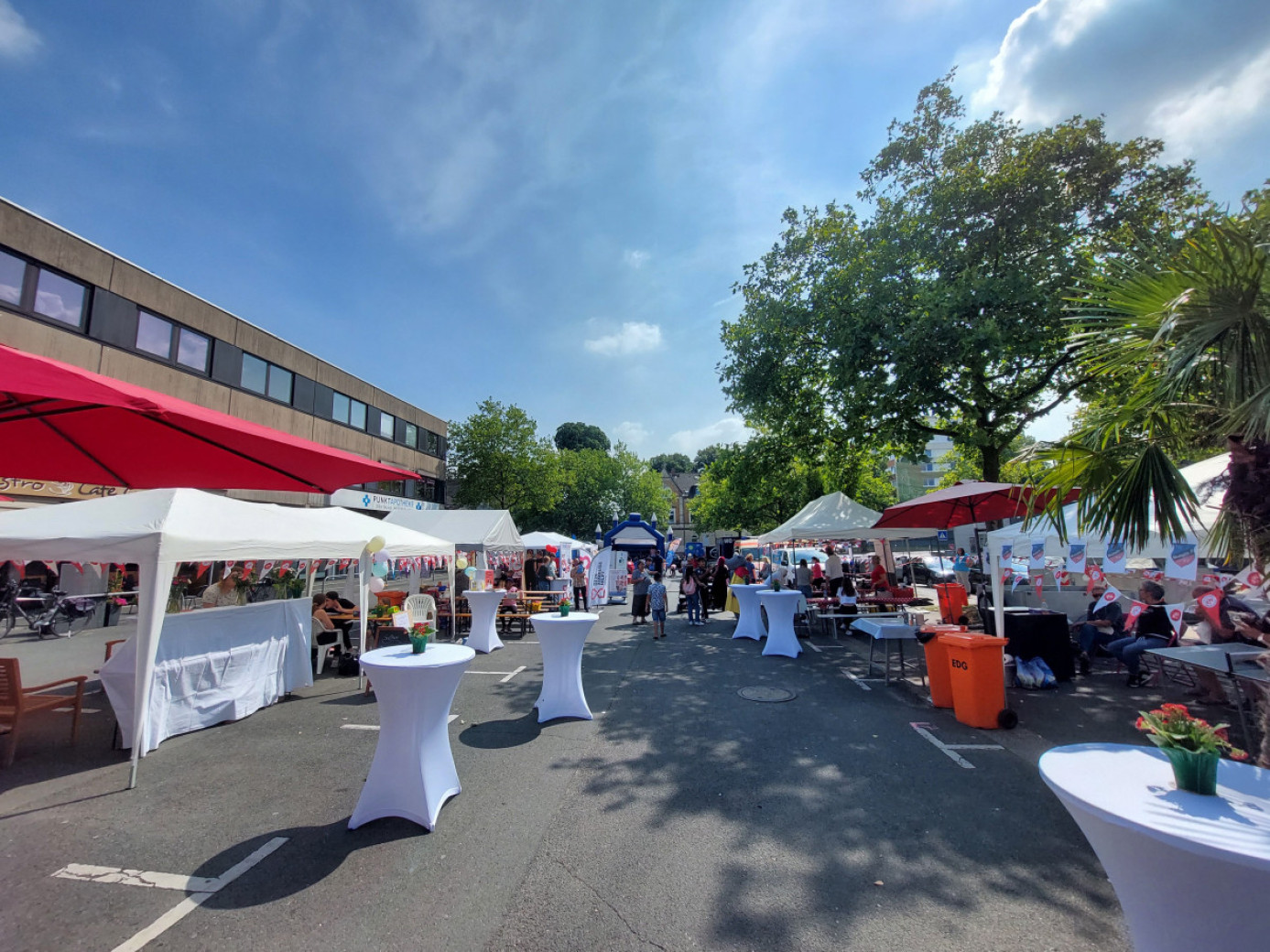 Marktplatz Westerfilde beim Sommer Open-Air Westerfilde & Bodelschwingh 2022