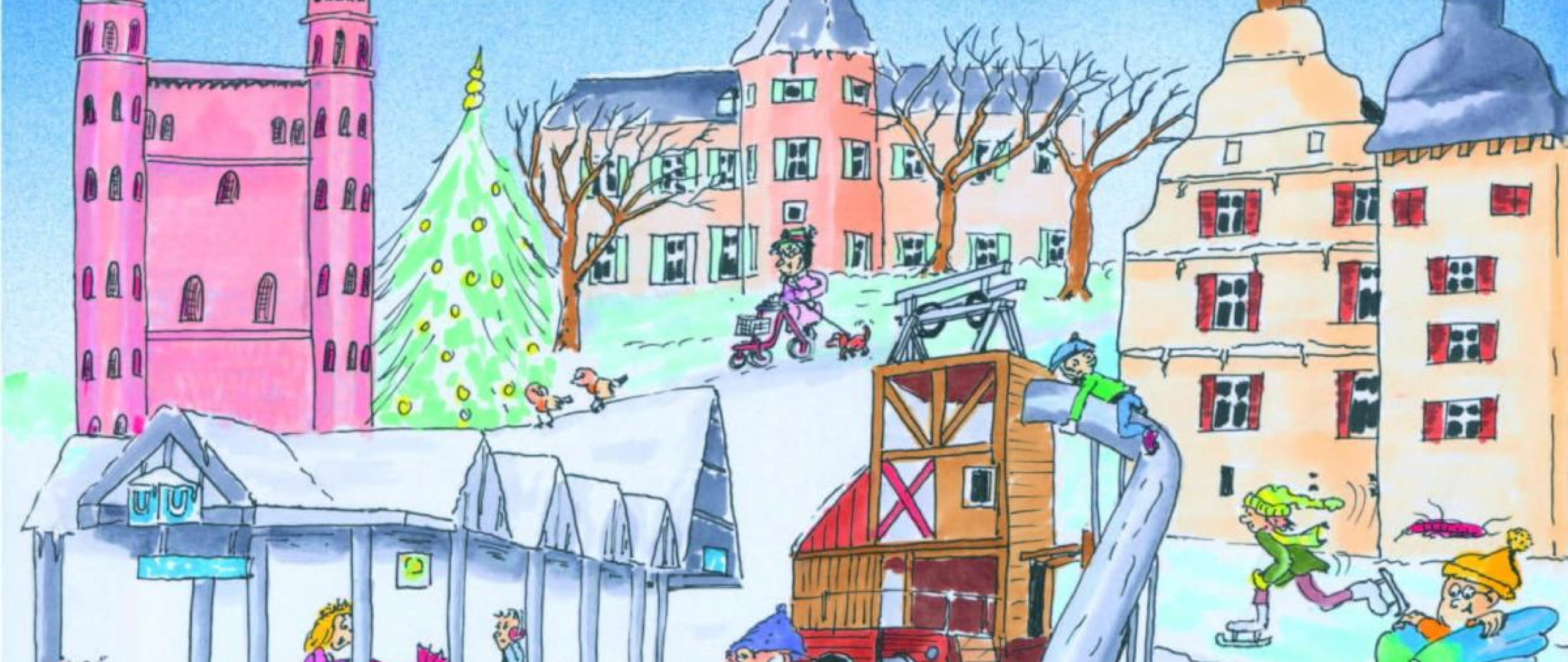Plakat Lebender Adventskalender Westerfilde - Bodelschwingh 2024