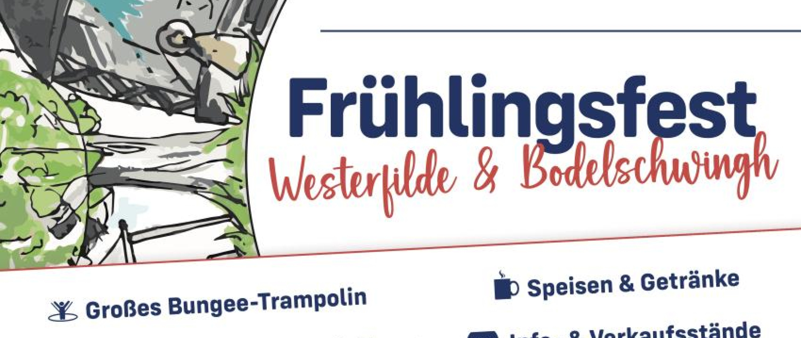 Plakat Frühlingsfest Westerfilde & Bodelschwingh